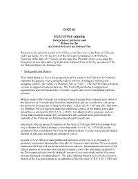 D 022 03 Executive Order