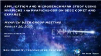 MVAPICH USER GROUP MEETING August 26, 2020
