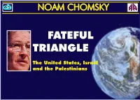 Noam Chomsky: Fateful Triangle