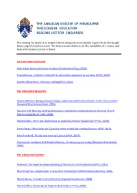 Reading List.Pdf