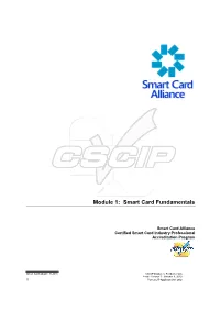 Smart Card Fundamentals