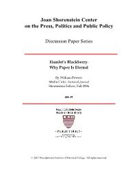 The Death of Paper- Based Communication