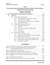 3 Affected Environment and Environmental Consequences