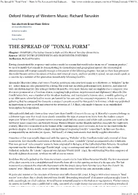 The Spread of “Tonal Form” : Music in the Seventeenth and Eighteent