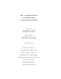 Xlib − C Language X Interface Xconsortium Standard Xversion 11, Release 6.7 DRAFT