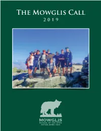 2019 Mowglis Call