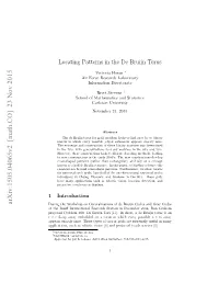 Locating Patterns in the De Bruijn Torus