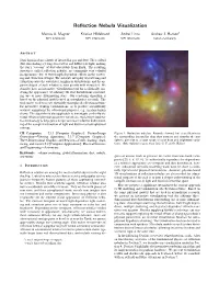 Reflection Nebula Visualization