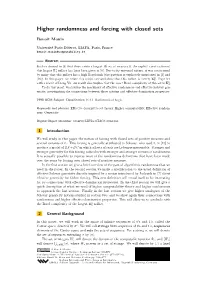 Higher Randomness and Forcing with Closed Sets