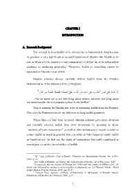Harald Motzki's View on Ḥadīth Authenticity (Analysis Study Of