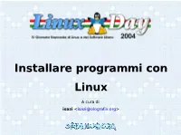 Linuxday 2004 Openlug