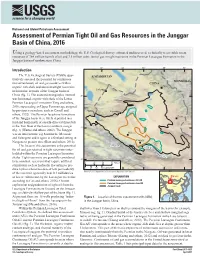 Assessment of Permian Tight Oil and Gas Resources in the Junggar Basin of China, 2016