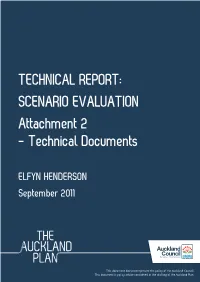 AP Scenario Evaluation Workstream