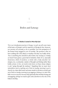 Embodied Liturgy