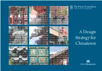 A Design Strategy for Chinatown