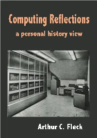 Computing Reflections a Personal History View