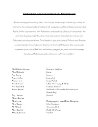 Generic Petition in Favor of Recognition