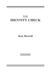 Identity Check 1