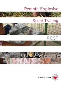 Remote Explosive Scent Tracing REST