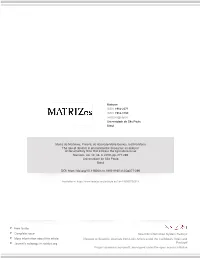 The Role of Dualism in Environmental Discourse: an Analysis of Documentary Films That Address the Agriculture Issue Matrizes, Vol