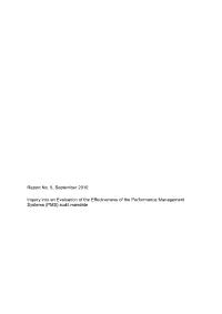 Audit Mandate