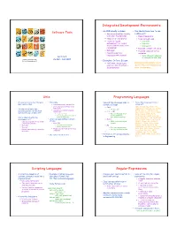 Software Tools