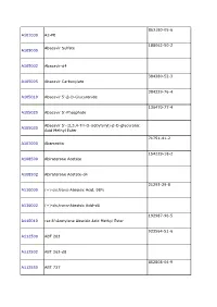 TRC Price List 2010