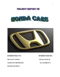 Project Report On