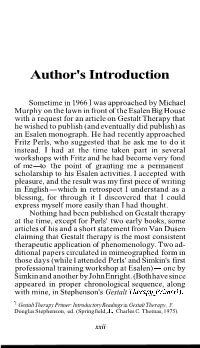 Author's Introduction