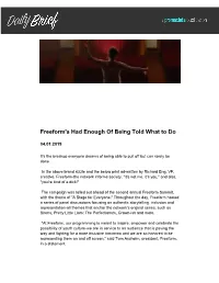 Freeform's Had Enough of Being Told What to Do