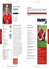Jenkins Fact File Gethin Jenkins