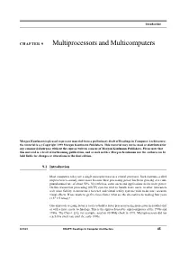 Multiprocessors and Multicomputers