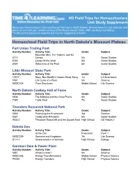ND Field Trips for Homeschoolers Unit Study Supplement Boost Your Homeschooler’S Learning Through Field Trips in North Dakota