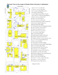 Specimen Trees on the Campus of Eastern Illinois University: a Walking Tour