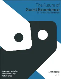 The Future of Guest Experience by Samantha Shankman