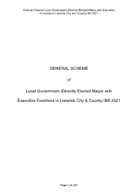 GENERAL SCHEME of Local Government (Directly Elected