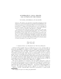 Superrigidity, Weyl Groups, and Actions on the Circle