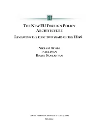 The New Eu Foreign Policy Architecture