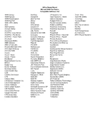 2010 OD Compatible Software