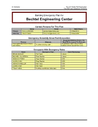 Bechtel Engineering Center