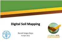 Digital Soil Mapping