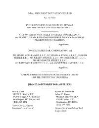 ORAL ARGUMENT NOT YET SCHEDULED No. 10-7135 IN