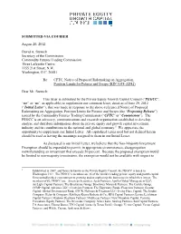 SUBMITTED VIA COURIER August 20, 2012 David A. Stawick Secretary