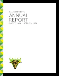 Annual Report 2019-2020