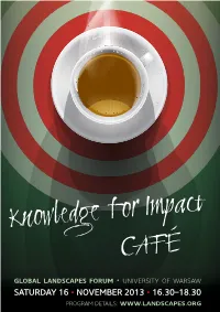 Knowledge for Impact Cafe