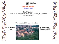 Nucleic Acids Historical View