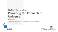 Nvme Technology – Powering the Connected Universe
