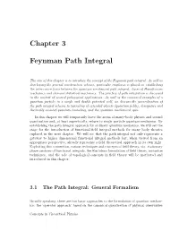 Chapter 3 Feynman Path Integral