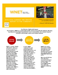 Local Content and Service Report 2012 Empty Template