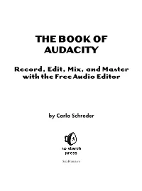 The Book of Audacity